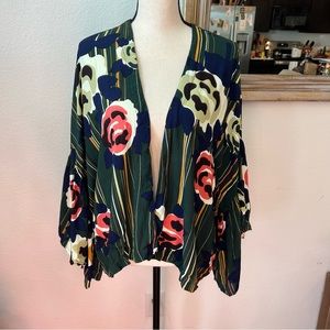 Bel Kazan floral abstract cardigan